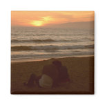 Watching the Sunset Magnet