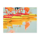 Water Bikes Postcard