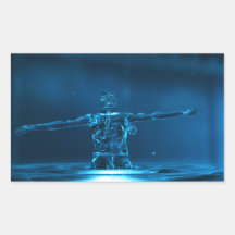 Water Born Sticker
