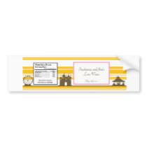Water Bottle Label Carnival Bumper Stickers