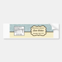 Water Bottle Label I Moustache You a Question Bumper Sticker