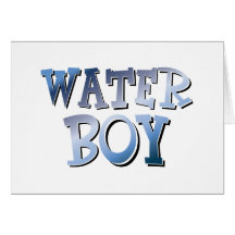 Water Boy Greeting Cards