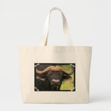 Water Buffalo  Canvas Bag