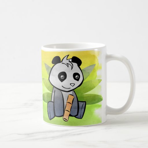 Water Colour Panda Mug