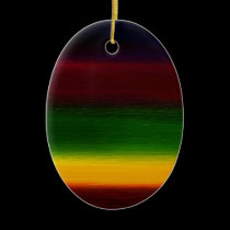 Water Coloured Stripes ornaments