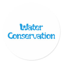 Water Conservation Products & Designs! Sticker
