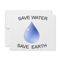 Water Conservation products! Personalized Invites