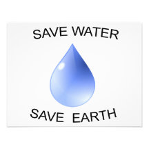 Water Conservation products! Personalized Invites