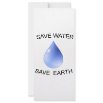 Water Conservation products! Custom Rack Card