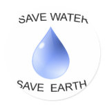 Water Conservation products! Stickers