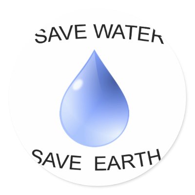 Water Conservation products! Stickers by angeria