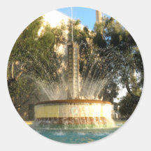Water Cooling Fountain In Pasadena Stickers