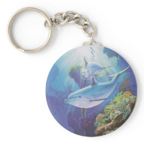 Water Dolphin Key Chain