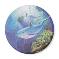 Water Dolphin Magnet