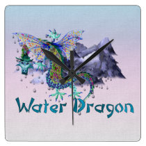 Water Dragon wall clocks