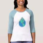 Water Drop Earth T-Shirt