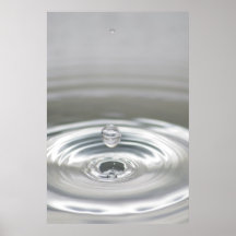 Water droplet posters
