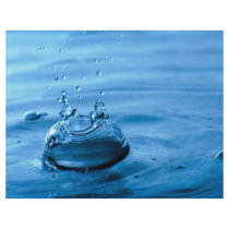 Water Droplets Splash Abstract Background Flyers