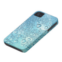 Water Drops Aqua iPhone4 case iPhone 4 Case
