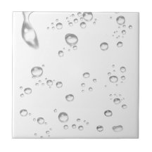 Water Drops Ceramic Tiles