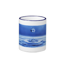 Water Drops Coffee Mug