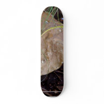 Water Drops Leaf 3 Skate Deck