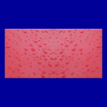 Water-drops-on-red-metal939 RED PINK METAL WATER D photo cards