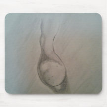 Water druppel muis mat