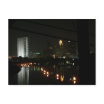 Water/Fire, Columbus, Ohio Postcard