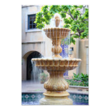 Water Fountain Print Photo Print