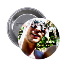 water hose pinback button