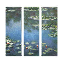 Water Lilies (1906) by Claude Monet Gallery Wrap Canvas