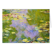 Water Lilies, 1919  Claude Monet Card