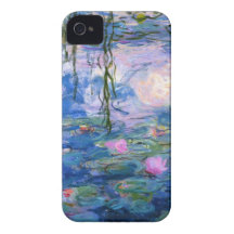 Water Lilies 1 iPhone 4 Case-Mate Cases
