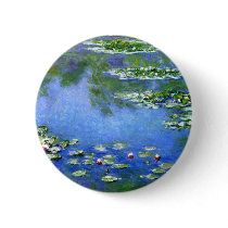 Water Lilies, Claude Monet Pin