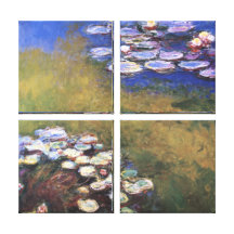 Water Lilies, Claude Monet Gallery Wrapped Canvas