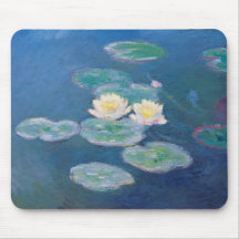 Water Lilies - Claude Monet Mousepads