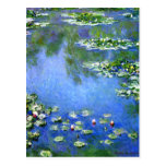 Water Lilies, Claude Monet Postcard