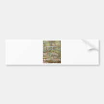 Water Lilies ~ Monet Bumper Sticker