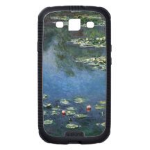 Water Lilies, Monet, Vintage Impressionism Flowers Galaxy S3 Covers
