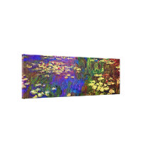 Water Lilies Painting by Claude Monet Canvas Print