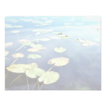 Water Lilies Personalized Announcement