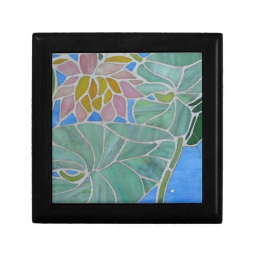Water Lillies Trinket Boxes