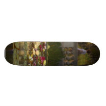 Water Lilly Lillies Flowers Skate Board