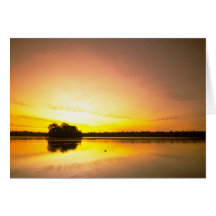 Water Mirror Greeting Cards