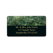 Water over Sea Grass Address Label