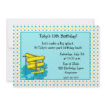 Water Park Birthday Invitation