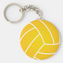 Water Polo Ball Key Chain