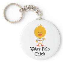 Water Polo Chick Key Chain