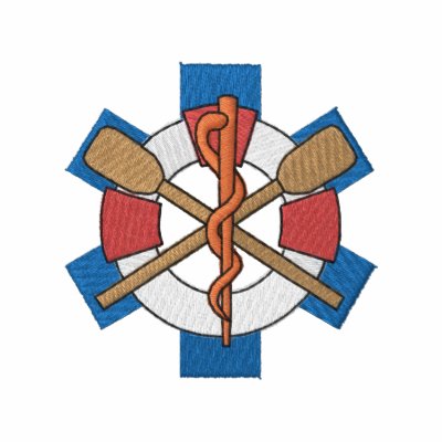 Water Rescue Logo Embroidered Hoodie